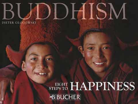 
Novice monks at Lingshed monastery in Ladakh - Buddhism: Eight Steps To Happiness by Dieter Glogowski book cover
